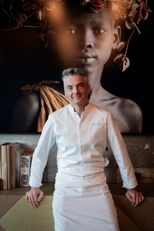 Le chef Christian Bertogna. Le chef Christian Bertogna.